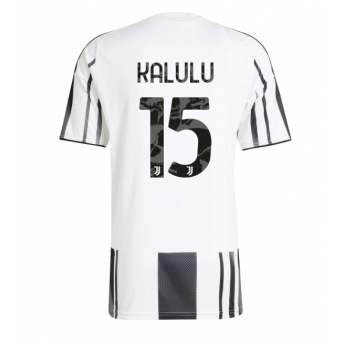 Juventus Pierre Kalulu #15 Maglia Gara Casa Repliche 2025-26 Maniche Corte